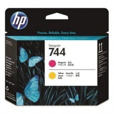 Головка печатающая HP 744 F9J87A пурпурная и желтая оригинальная