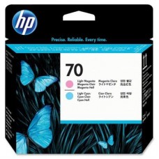 Головка печатающая HP 70 C9405A светло-пурпурная и светло-голубая оригинальная