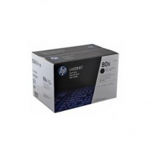 Картридж лазерный HP 80X CF280XF черный оригинальный повышенной емкости (двойная упаковка)