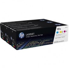 Набор картриджей HP 131A U0SL1AM CMY оригинальный