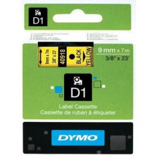 Картридж для принтера этикеток DYMO S0720730 D1 (9 мм x 7 м, цвет ленты желтый, шрифт черный)