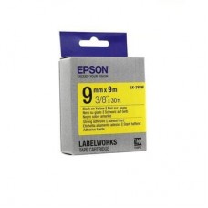 Картридж для принтера этикеток Epson LK3YBW (9 мм x 9 м, цвет ленты желтый, шрифт черный)