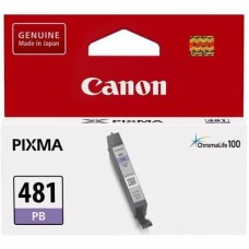 Картридж струйный Canon CLI-481 PB голубой оригинальный