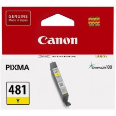 Картридж струйный Canon CLI-481 Y желтый оригинальный