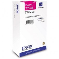 Картридж струйный Epson T7543 C13T754340 пурпурный оригинальный экстра повышенной емкости