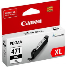 Картридж струйный Canon CLI-471XL BK 0346C001 черный повышенной емкости оригинальный