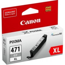 Картридж струйный Canon CLI-471XL GY 0350C001 серый повышенной емкости оригинальный