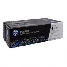 Картридж лазерный HP 131X CF210XD черный оригинальный повышенной емкости (двойная упаковка)