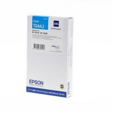 Картридж струйный Epson C13T04A240 голубой повышенной емкости оригинальный для WF-C8190/8690