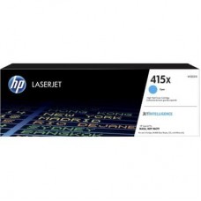 Тонер-картридж HP 415X W2031X голубой оригинальный повышенной емкости