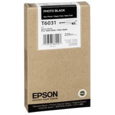 Картридж струйный Epson T6031 C13T603100 фото черный оригинальный