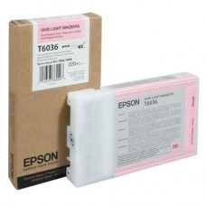 Картридж струйный Epson T6036 C13T603600 светло-пурпурный насыщенный оригинальный