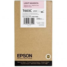 Картридж струйный Epson T603C C13T603C00 светло-пурпурный оригинальный