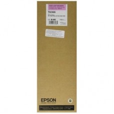 Картридж струйный Epson T6366 C13T636600 светло-пурпурный повышенной емкости оригинальный