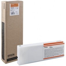 Картридж струйный Epson T636A C13T636A00 оранжевый повышенной емкости оригинальный